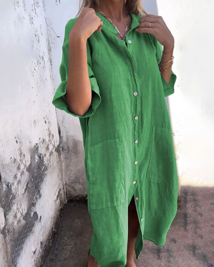 Lyric | Bohemian Button-Up Dress