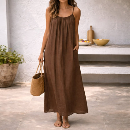 Cora | Women's Maxi Dress Spaghetti Strap Sundress