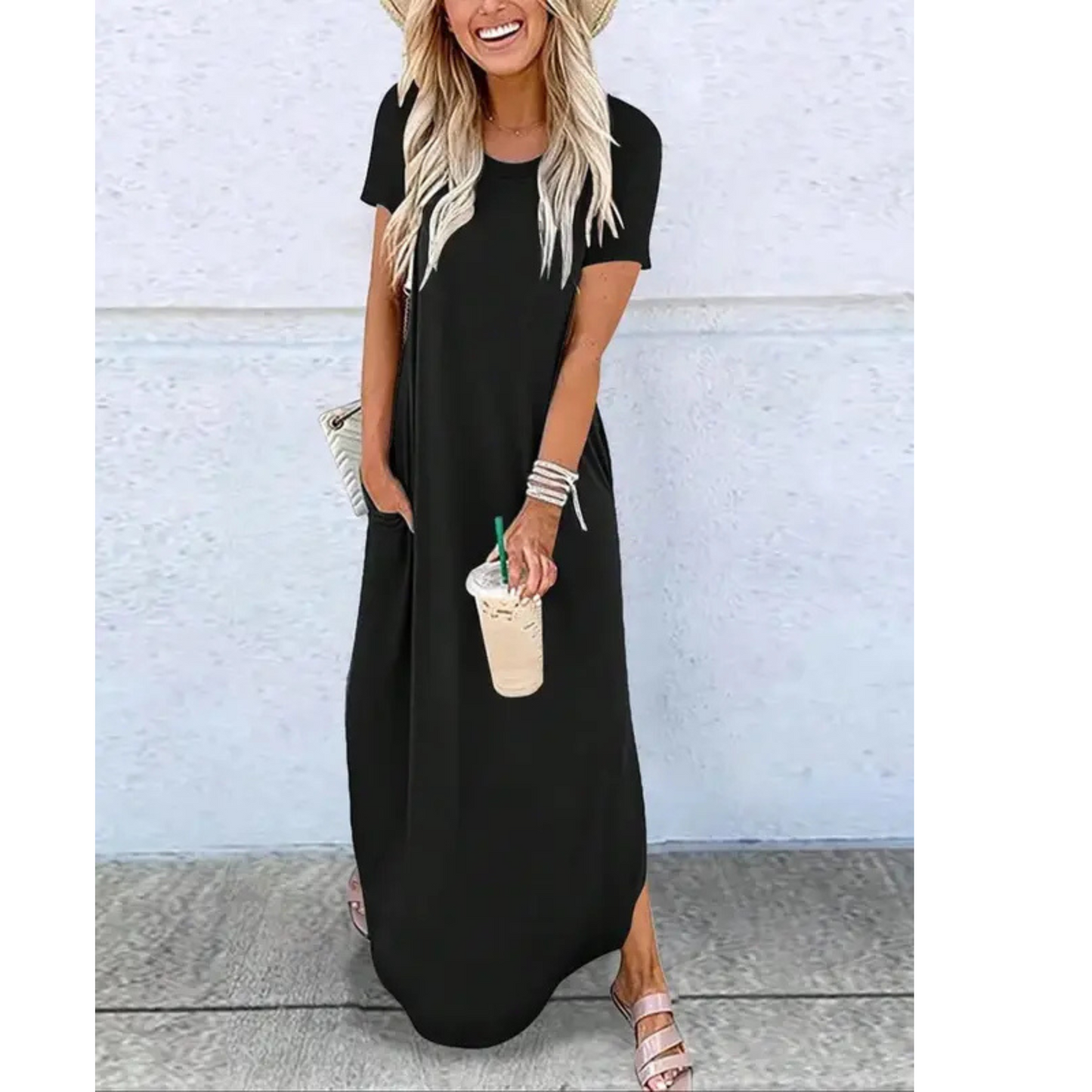 Harper | Everyday Summer Round Neck Maxi Dress