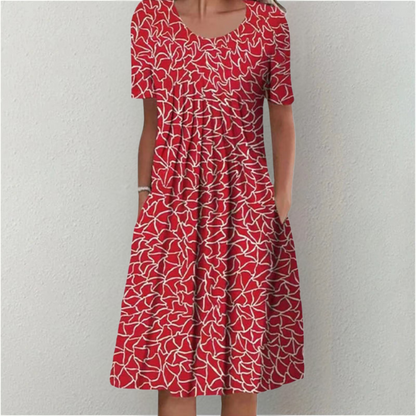 Alexis | Stylish and Everyday Floral Dress with Pockets