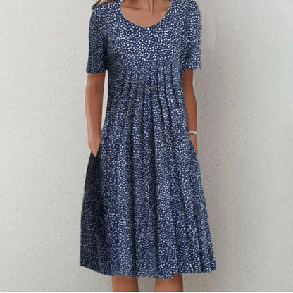 Alexis | Stylish and Everyday Floral Dress with Pockets