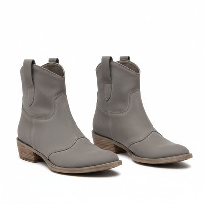 Lorraine | Retro Cowboy Ankle Boots