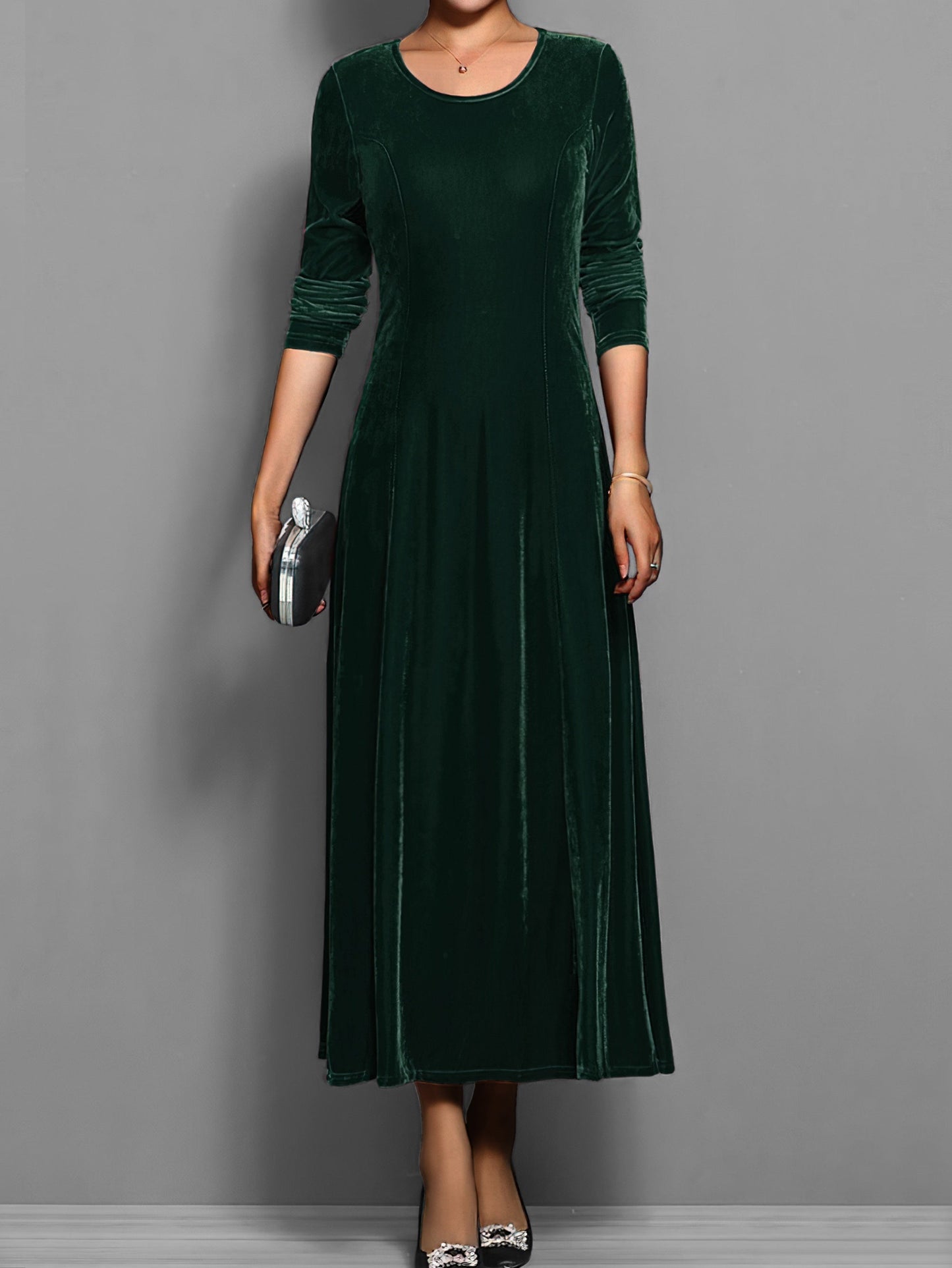 Chloe | Soft Velvet Dress