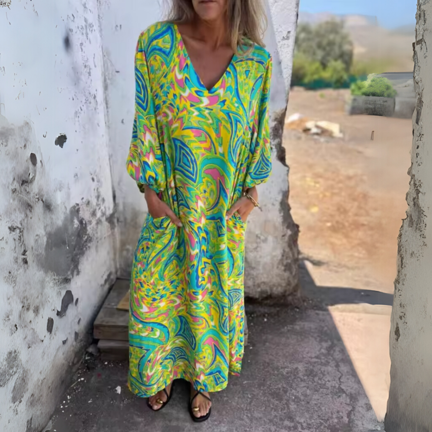 Tricia | Flowing Spring Dress