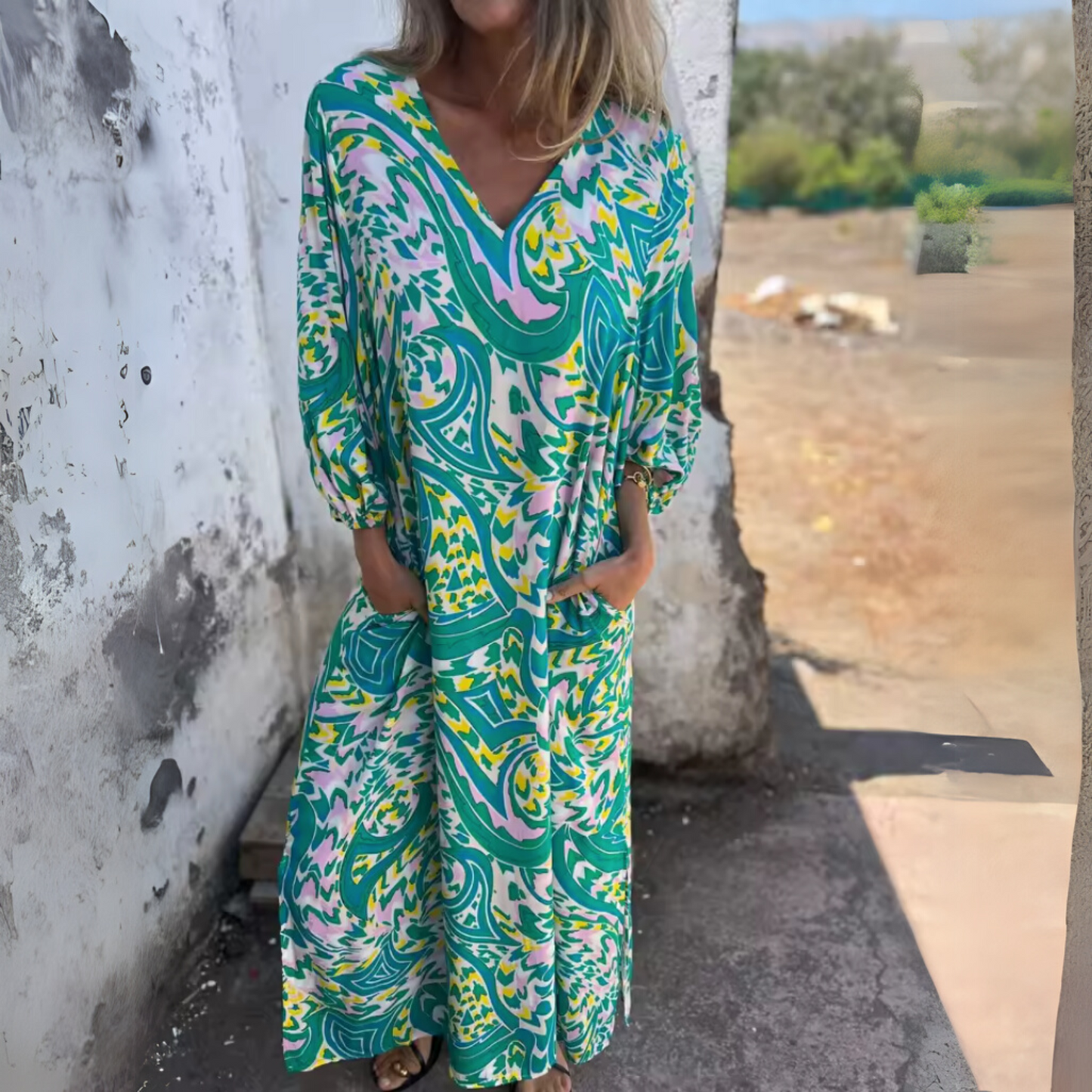 Tricia | Flowing Spring Dress