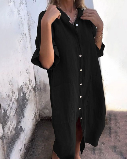 Lyric | Bohemian Button-Up Dress