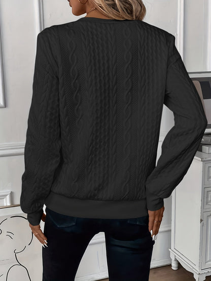 Carol | Contemporary Zip-Up Sweater