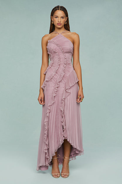 Taylor | Refined Halter Dress
