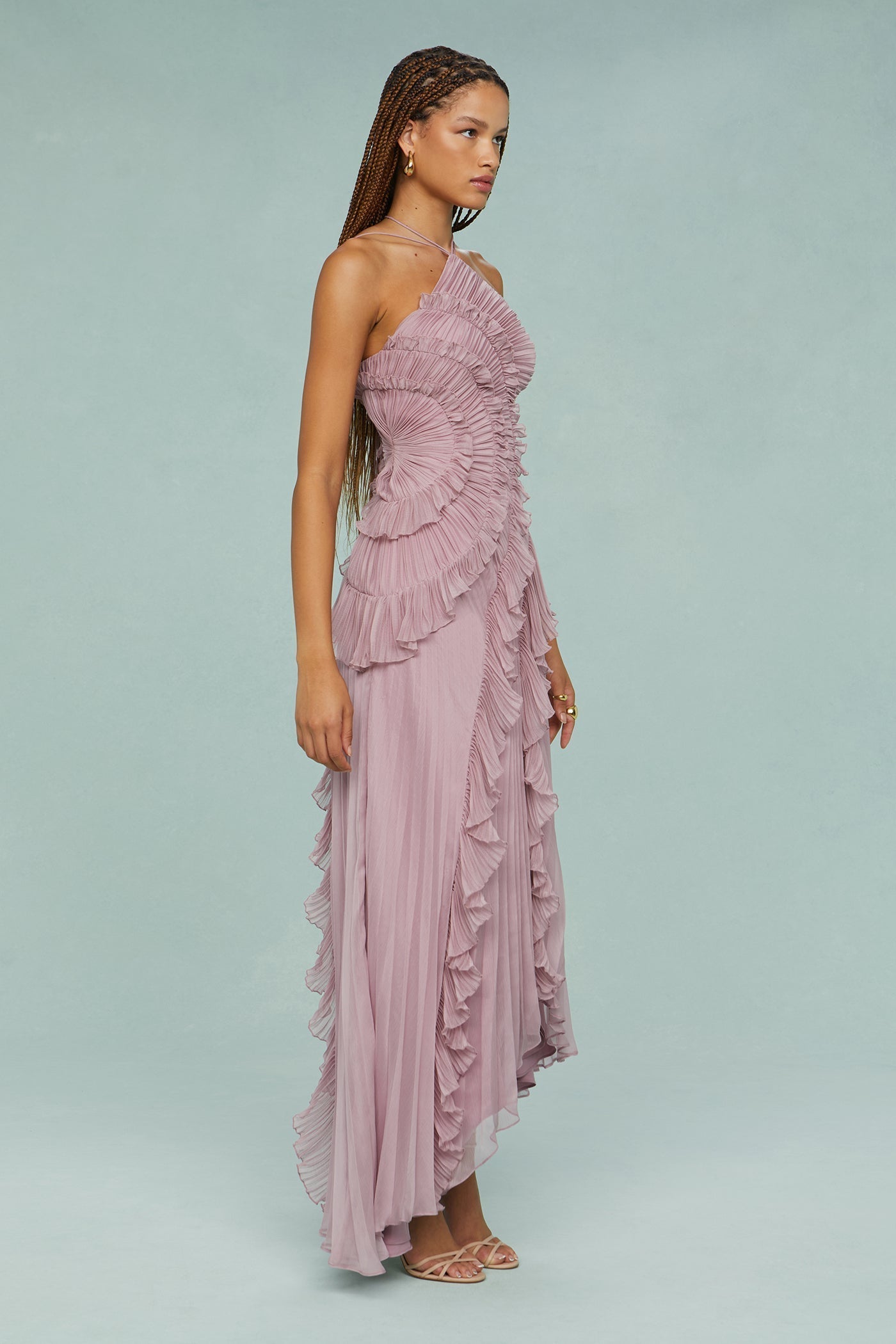 Taylor | Refined Halter Dress