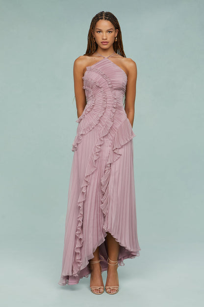 Taylor | Refined Halter Dress