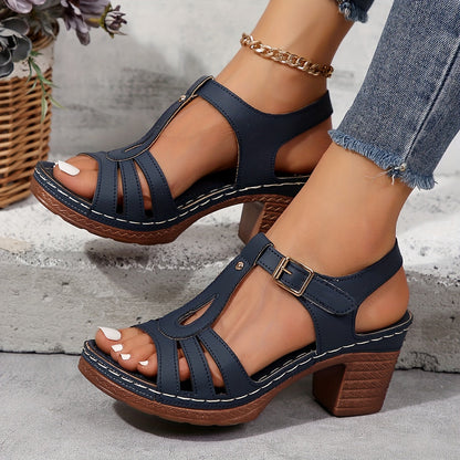 Tina | Women's Cushioned Adjustable Buckle Sandals