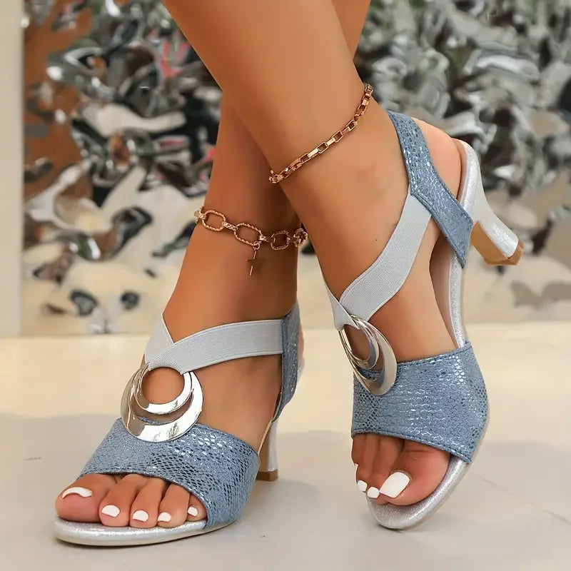 Cecilia | Women's Adjustable Ankle Strap Sandals