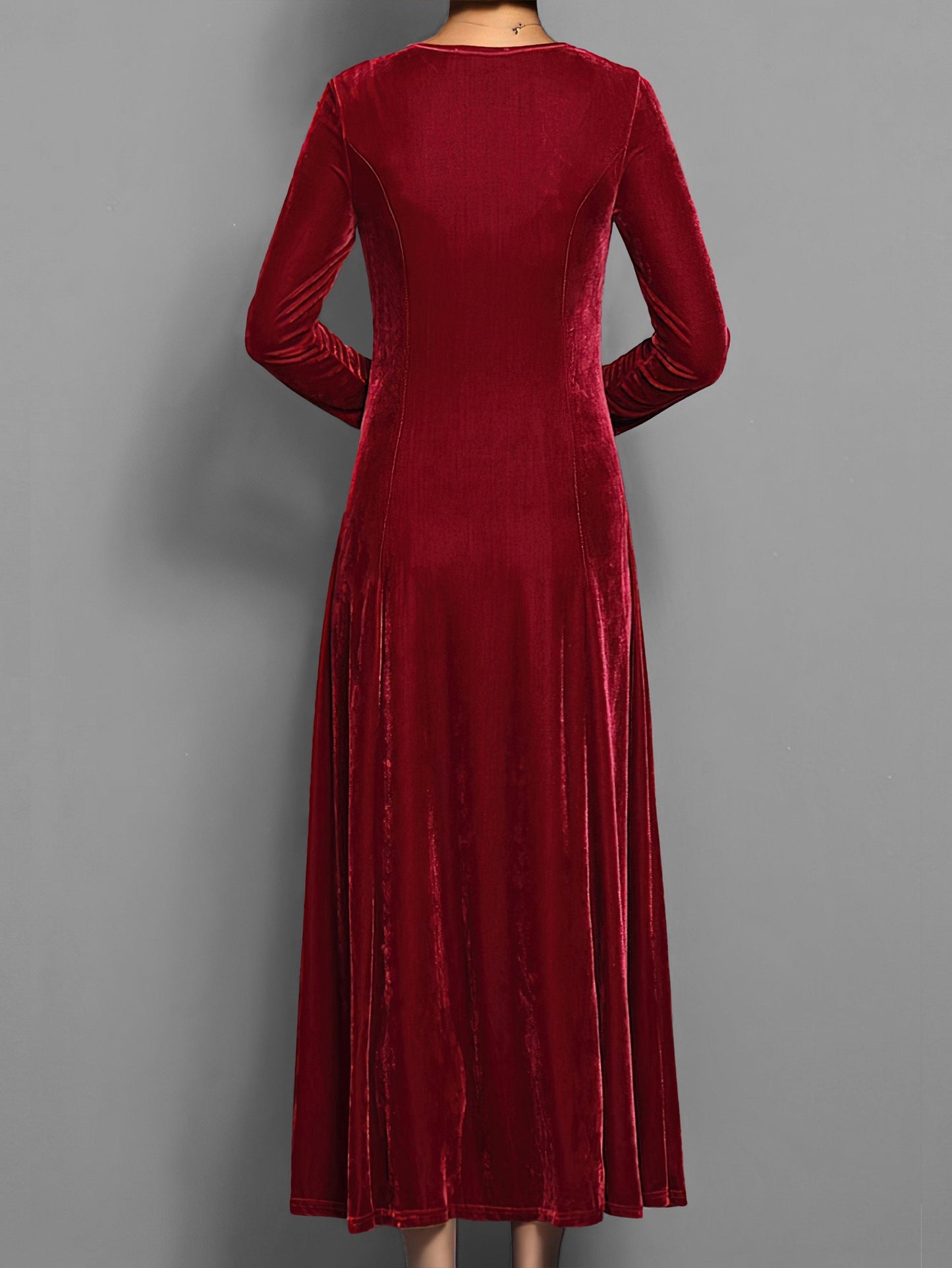 Chloe | Soft Velvet Dress