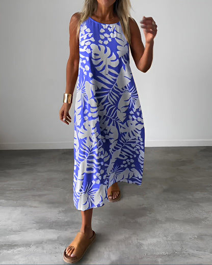 Gianna | Women's No-Sleeve Draped Refined Dress Evening