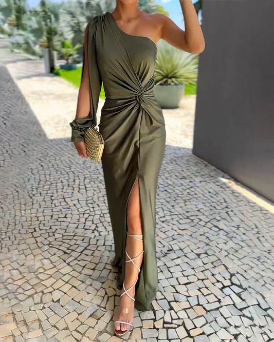 Sandra | Women's Wedding Guest Pleated Dress