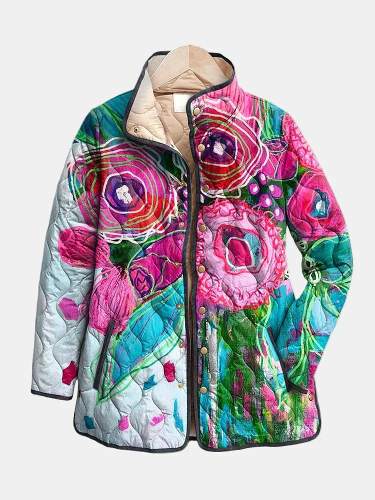 Helen | Refined Floral Patterned Jacket
