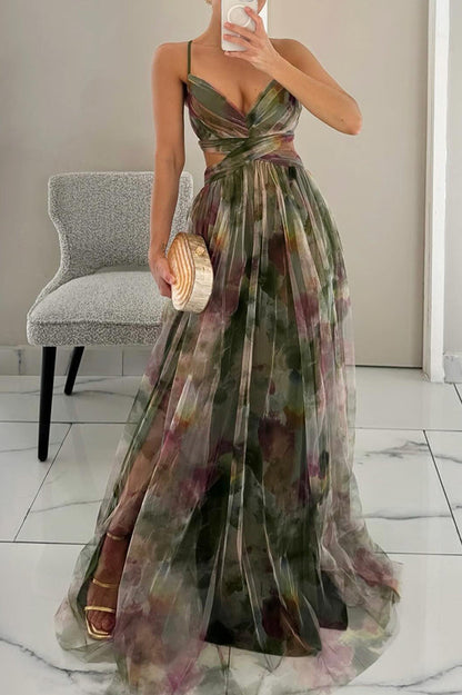 Willow | Beautiful Floral Print Maxi Dress