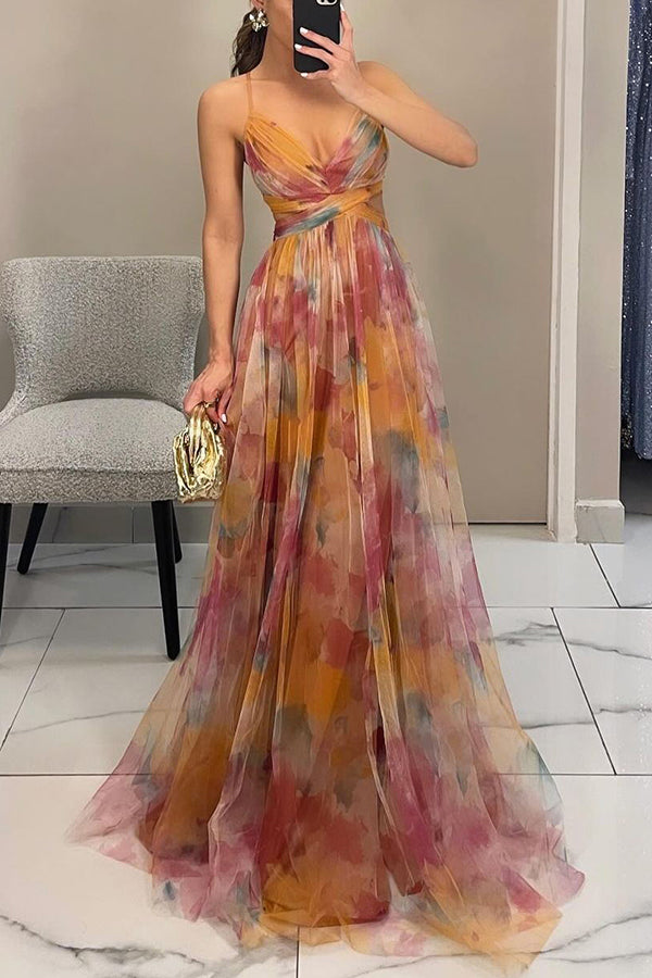 Willow | Beautiful Floral Print Maxi Dress