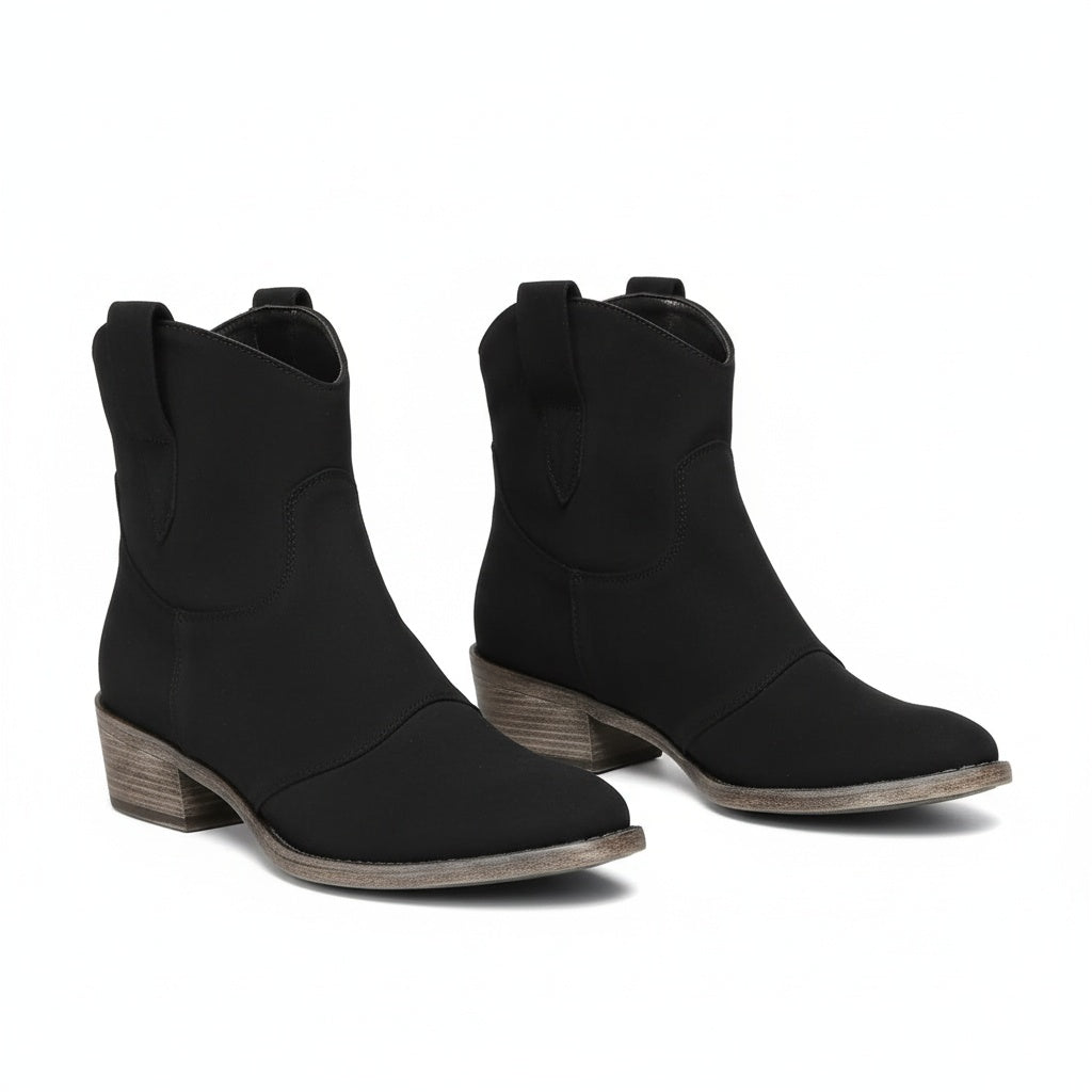 Lorraine | Retro Cowboy Ankle Boots
