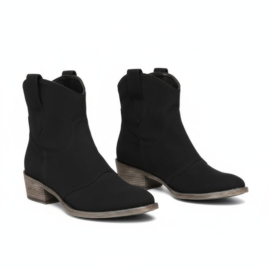 Lorraine | Retro Cowboy Ankle Boots