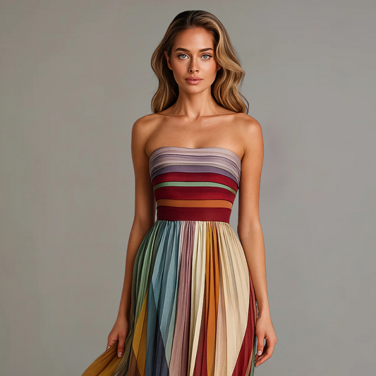 Selena | Holiday Glam Maxi Dress