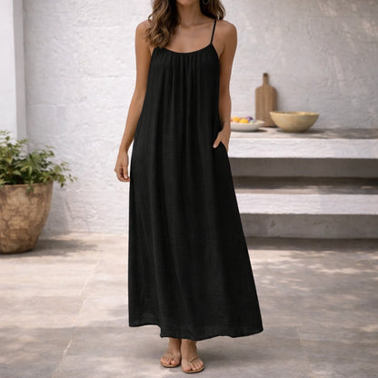 Cora | Women's Maxi Dress Spaghetti Strap Sundress