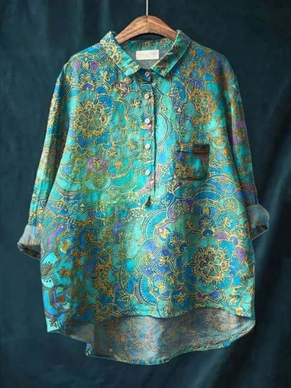 Laura | Botanical Blouse