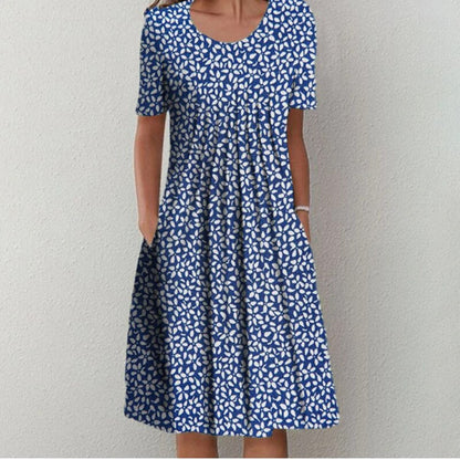 Alexis | Stylish and Everyday Floral Dress with Pockets