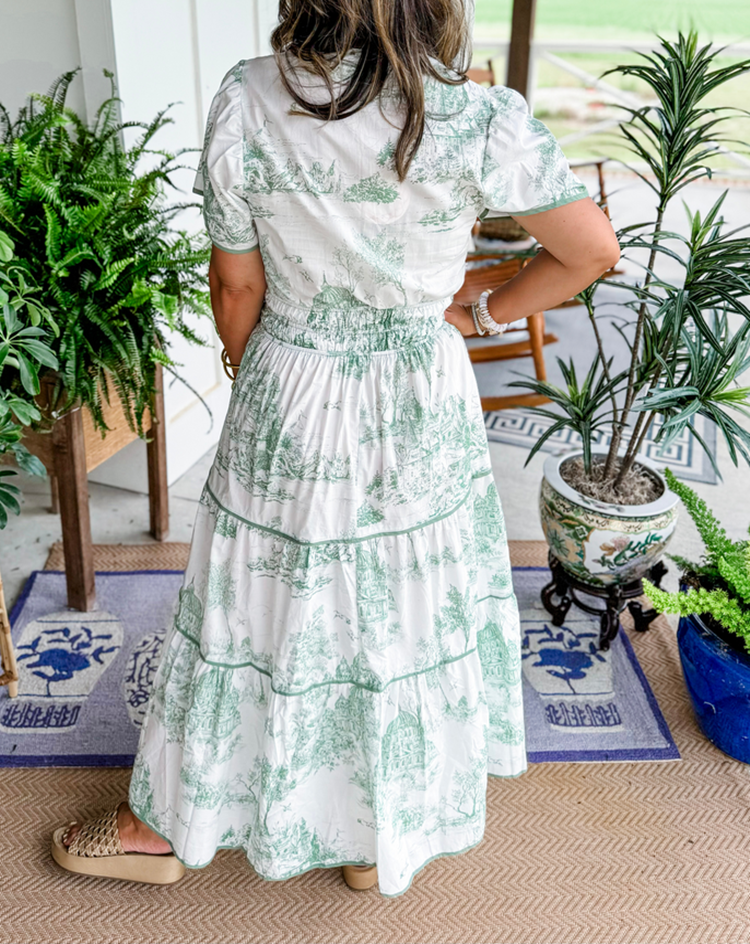 Riley | Classic Toile Maxi