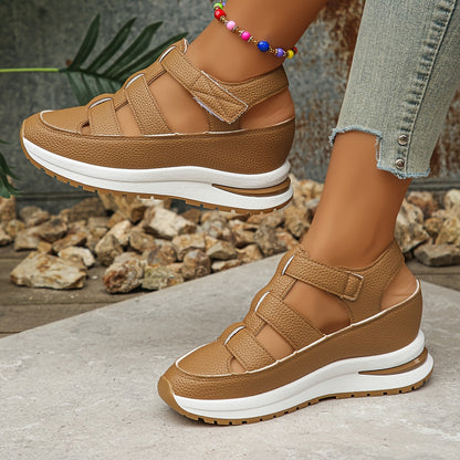 Andrea | Women's Platform Adjustable Sandals