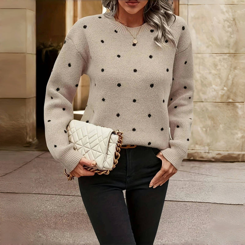 Priscilla | Snug Dot Sweater