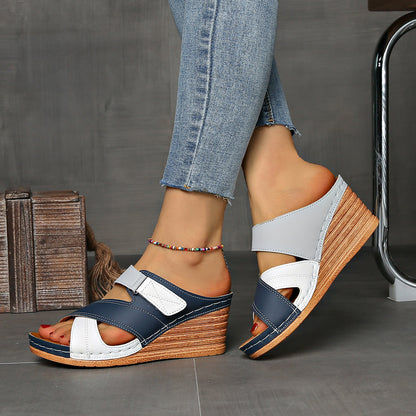 Sofia | Women's Wedge Slides