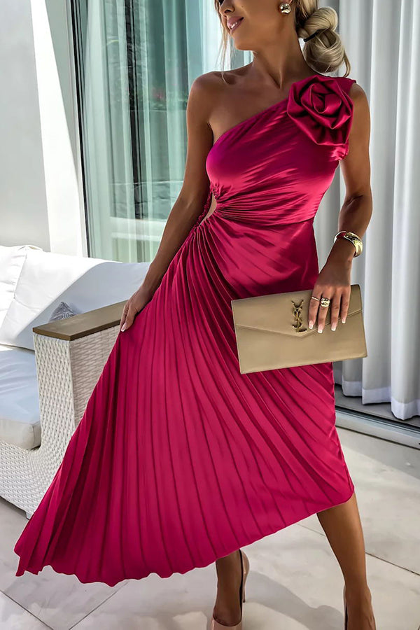 Aurora | Women's Wedding Guest Botanical Dress for Garden Wedding