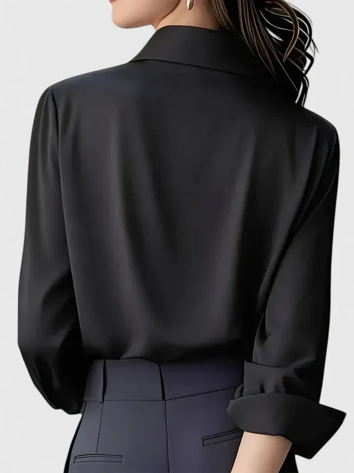 Donna | Women's Refined Button Down Shirt with Concealed Placket