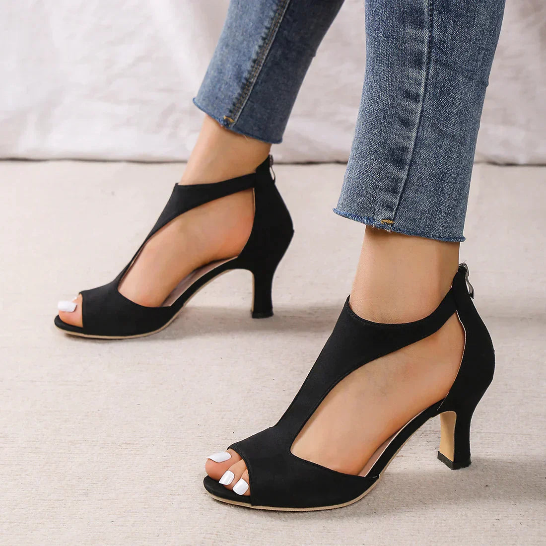 Roxanne | Women's Orthopedic Low Heel Sandals