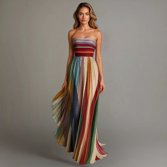 Selena | Holiday Glam Maxi Dress