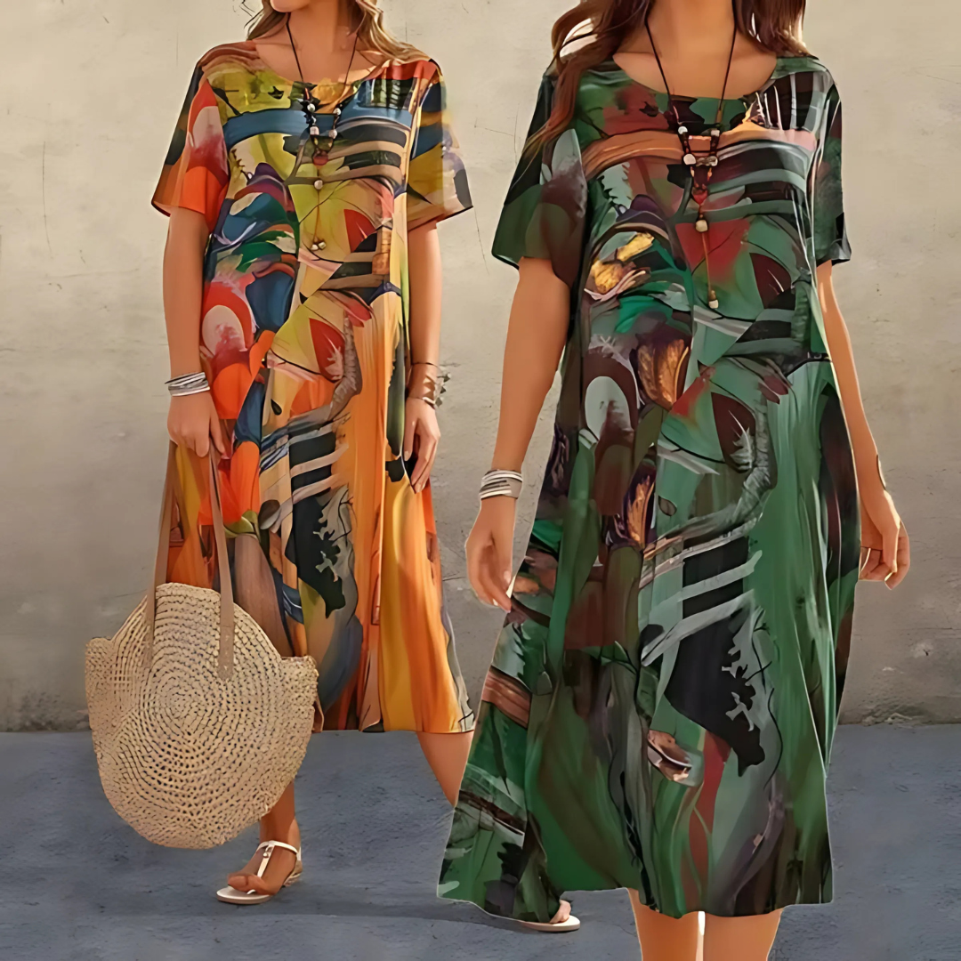 Charlotte | Refined Floral Dress