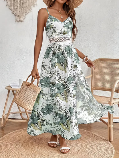 Mila | Women's Wedding Guest Botanical Mid-Length Dress Summer 2026