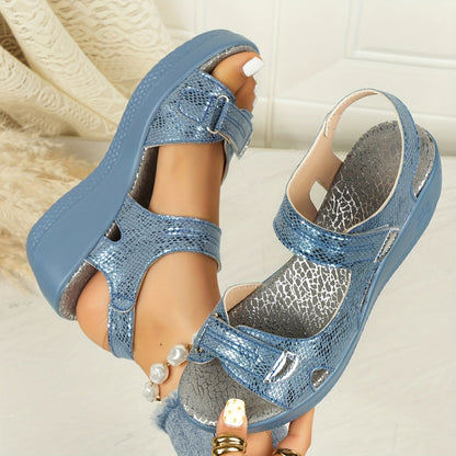 Brooke | Women's Adjustable Wedge Sandals