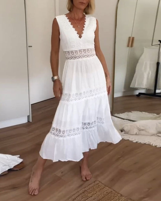 Madelyn | Women's Wrap Bohemian Flowy Draped Dress