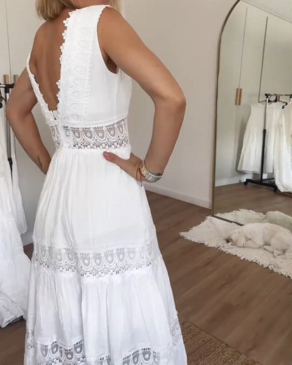 Madelyn | Women's Wrap Bohemian Flowy Draped Dress