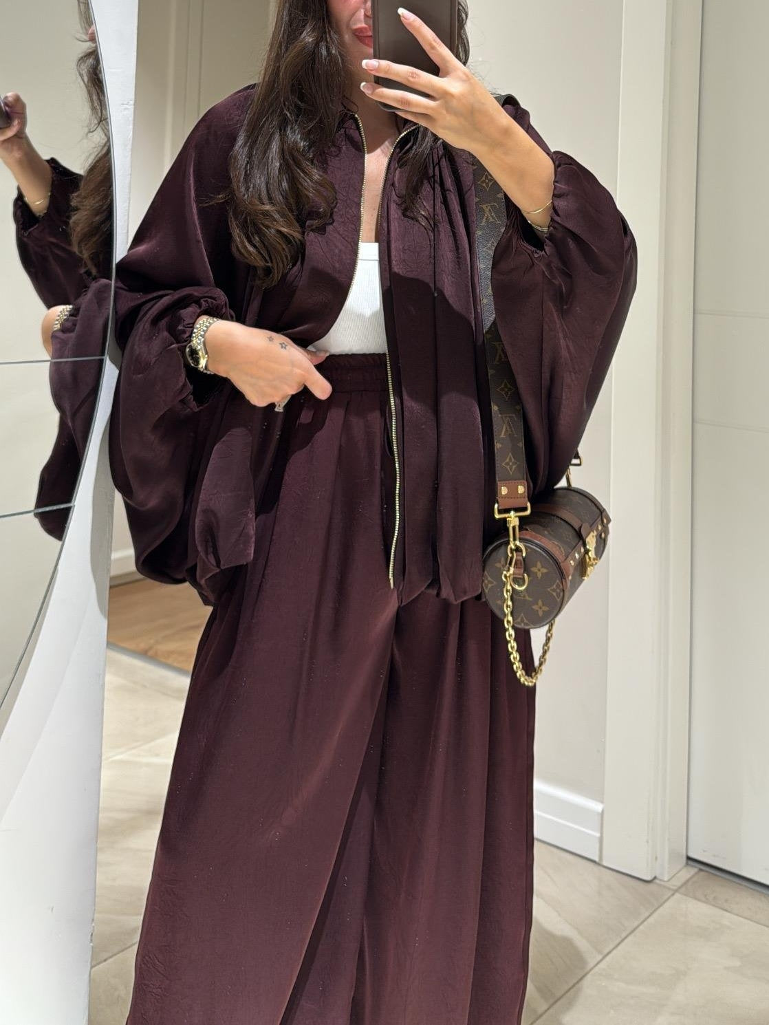 Isabella | Jacket + Drawstring Pants Relaxed Two-piece Suit