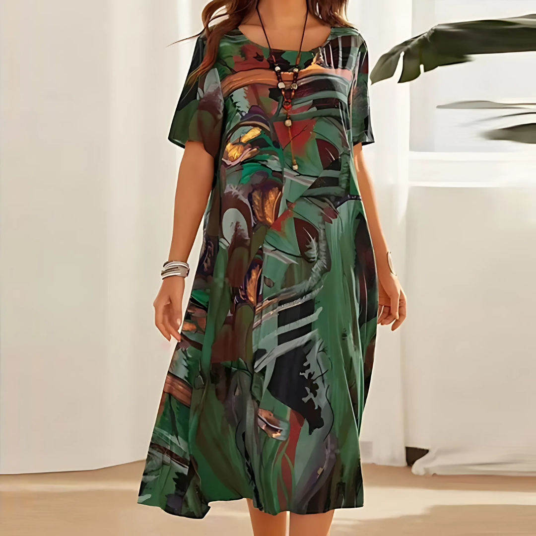 Charlotte | Refined Floral Dress