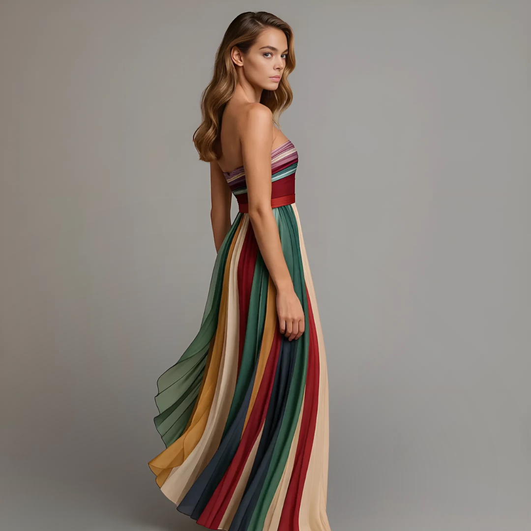 Selena | Holiday Glam Maxi Dress