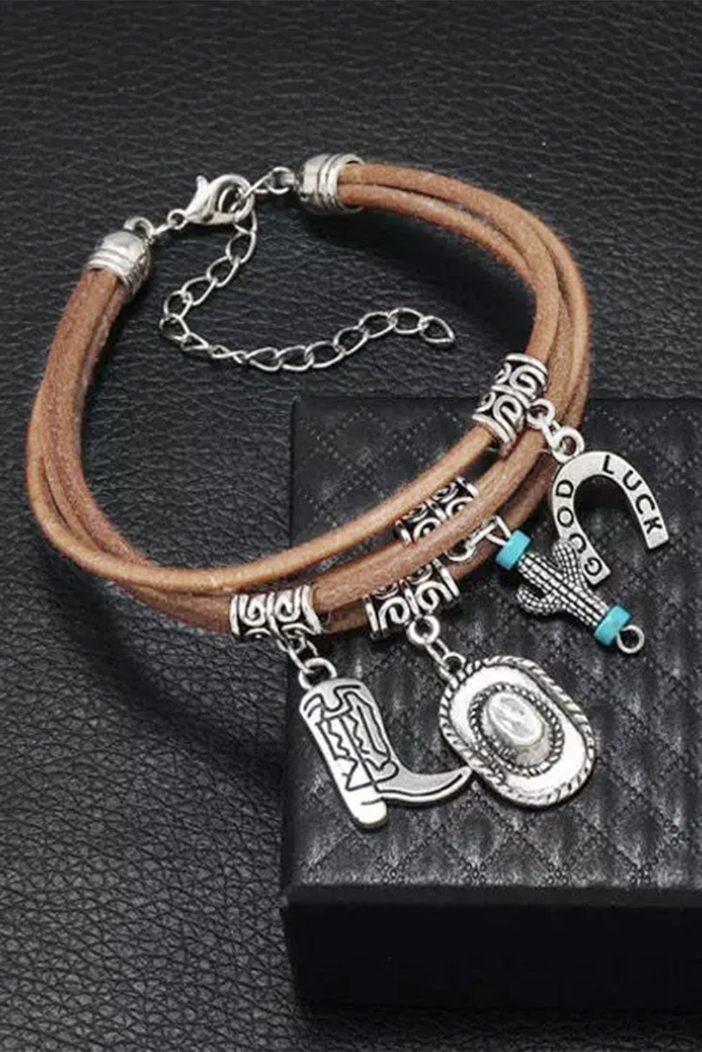 Serena | Good Luck Cactus Multi-Layered Bracelet