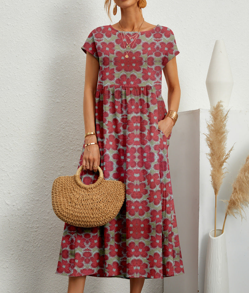 Ava | Refined Floral Dress