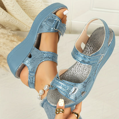 Brooke | Women's Adjustable Wedge Sandals