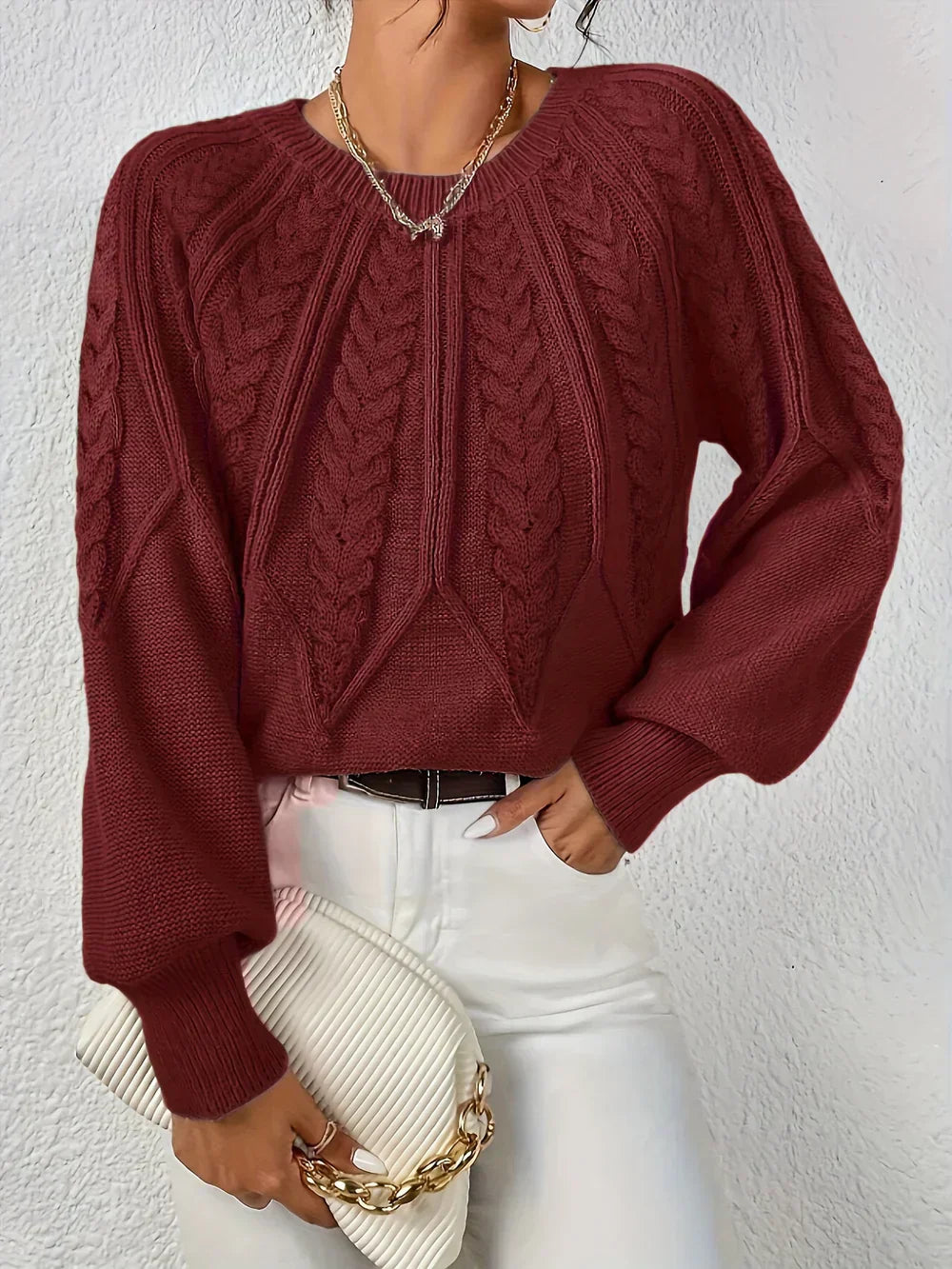 Lily | Contemporary Knitted Sweater