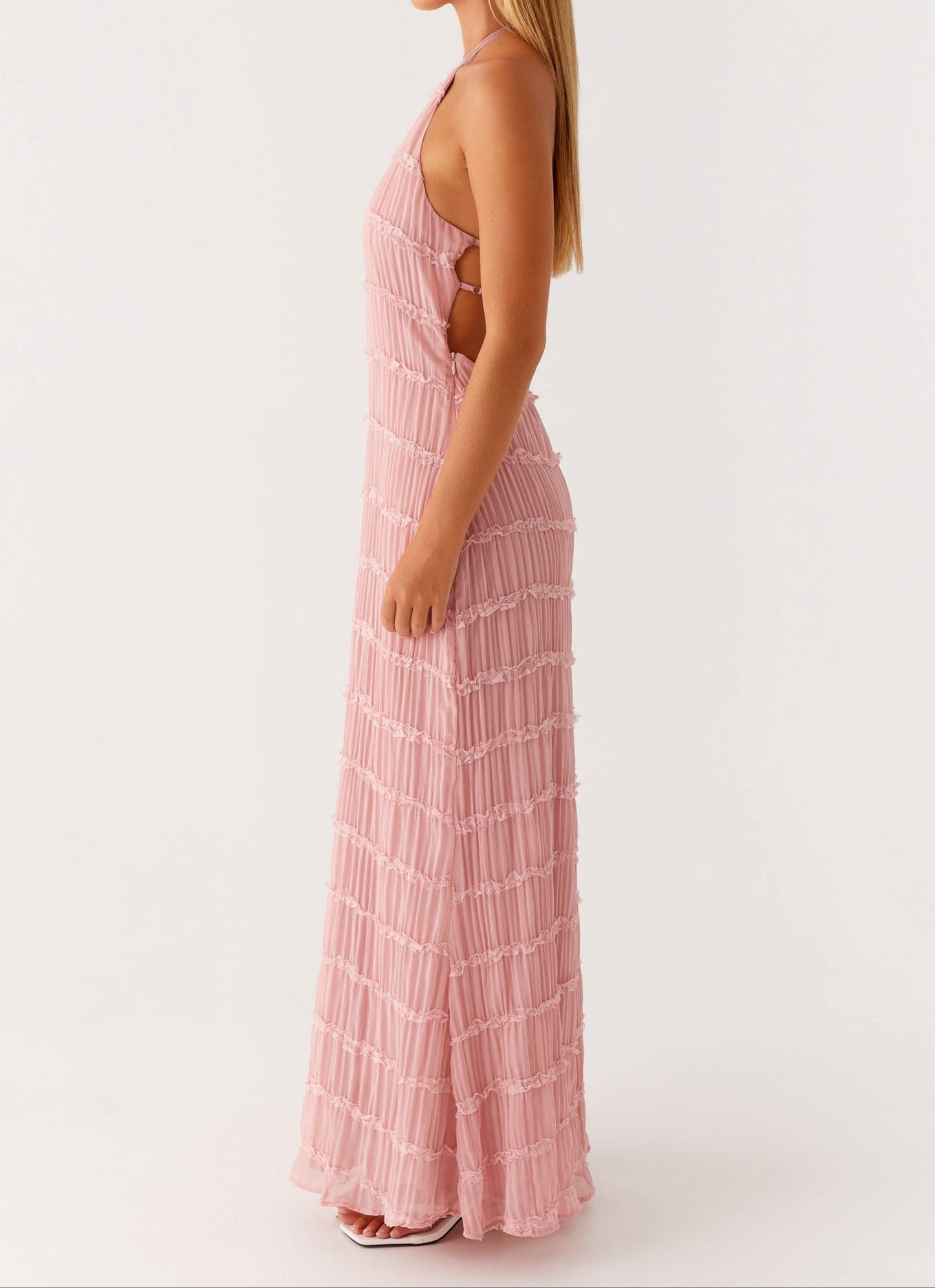 Ruby | Refined Halter Maxi Dress