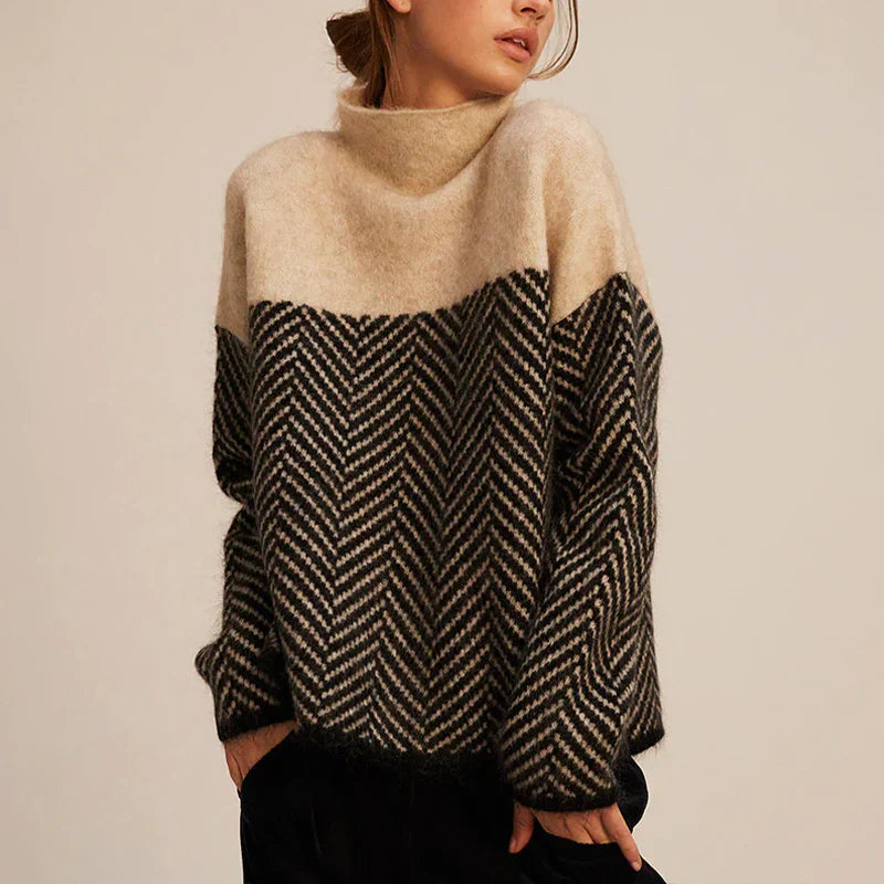 Violet | Opulent Turtleneck Sweater
